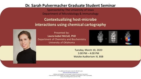 Pulvermacher Seminar Speaker - Laura Isobel McCall 