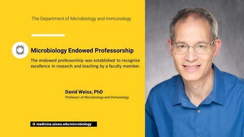 Weiss - Microbiology Endowed Professorship  Final