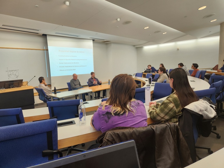 Student panel on Federal Research Funding