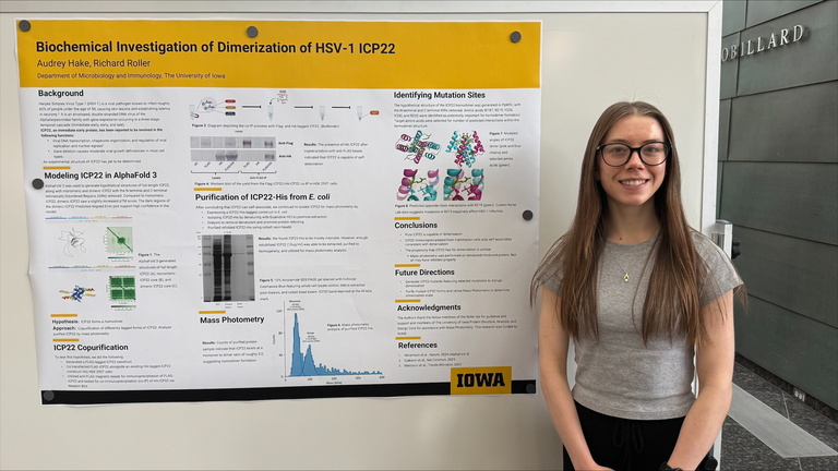 2026 Undergraduate Poster Symposium image Audrey Hake