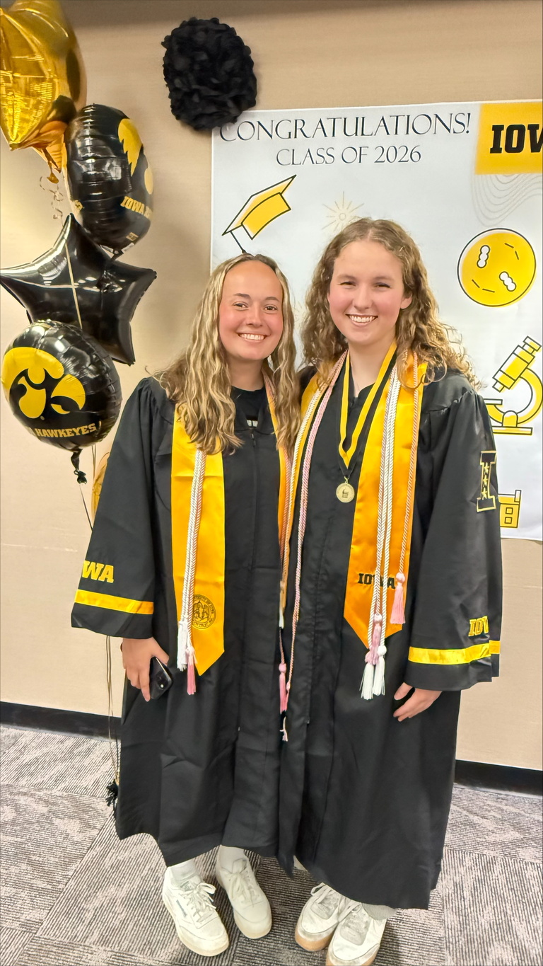 Allie Stolte and Madeline Broghammer