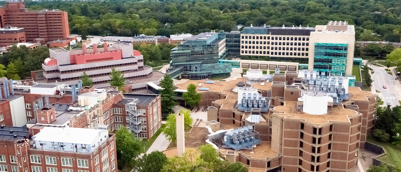 Bowen Science Building and North Campus