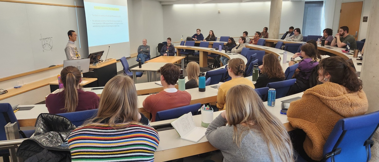 Student panel on Federal Research Funding